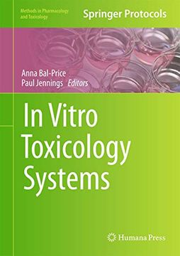 portada In Vitro Toxicology Systems (Methods in Pharmacology and Toxicology) (en Inglés)