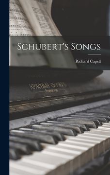 portada Schubert's Songs (in English)