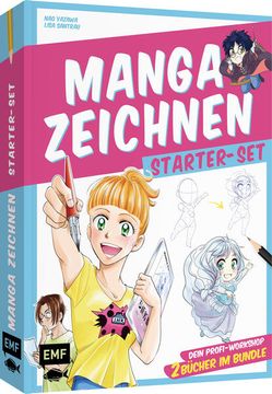 portada Manga Zeichnen? Starter-Set: Dein Profi-Workshop mit Zwei Büchern im Bundle
