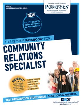 portada Community Relations Specialist (C-3535): Passbooks Study Guide Volume 3535 (en Inglés)