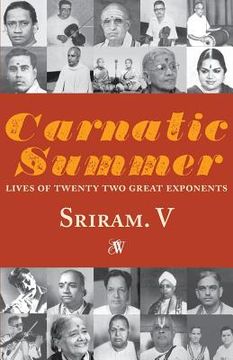 portada Carnatic Summer (en Inglés)