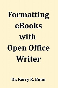 portada formatting s with open office writer (in English)