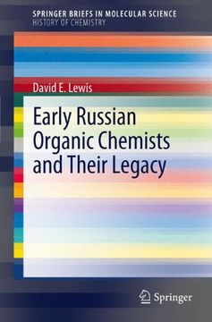 portada early russian organic chemists and their legacy