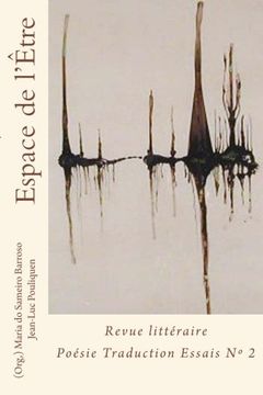 portada Espace de l etre: Revue litteraire Poesie Traduction et Essai (Edition Special)