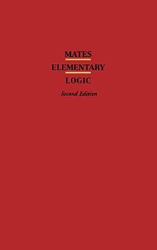 portada Elementary Logic (en Inglés)
