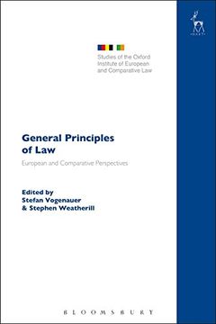 portada General Principles of Law: European and Comparative Perspectives (Studies of the Oxford Institute of European and Comparative Law)