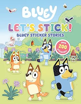 portada Let's Stick! Bluey Sticker Stories 