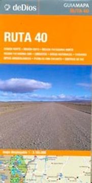 portada Argentina's Ruta 40 Road map (Spanish Edition) (in Spanish)