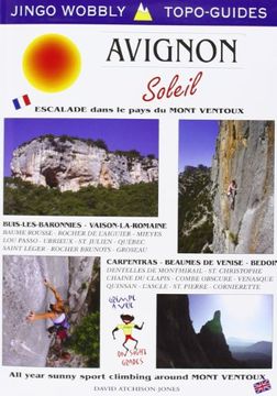 portada Avignon Soleil: Escalade Dans le Pays du Mont Ventoux (en Inglés)