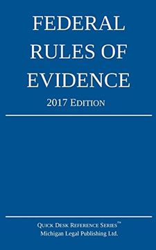 portada Federal Rules of Evidence; 2017 Edition