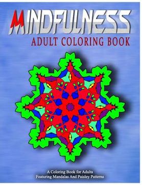 portada MINDFULNESS ADULT COLORING BOOK - Vol.19: women coloring books for adults (in English)