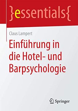 portada Einführung in die Hotel- und Barpsychologie (in German)