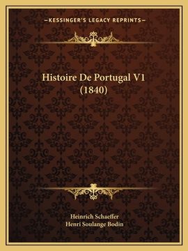 portada Histoire De Portugal V1 (1840) (en Francés)