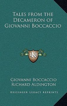 portada tales from the decameron of giovanni boccaccio (en Inglés)