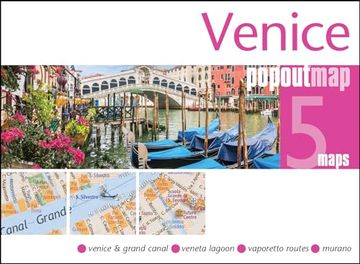 portada Venice Popout Map: Pocket Size, pop up City map of Venice (Popout Maps)