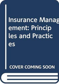 portada Insurance Management Principles and Practices