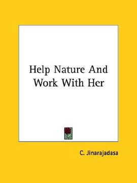 portada help nature and work with her (en Inglés)