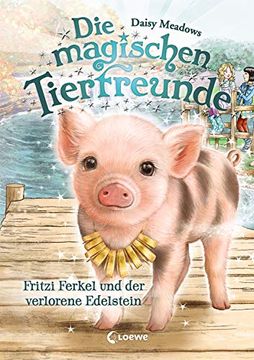 portada Die Magischen Tierfreunde (Band 14) - Fritzi Ferkel und der Verlorene Edelstein (in German)