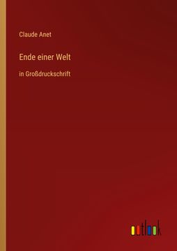 portada Ende einer Welt: in Großdruckschrift (in German)