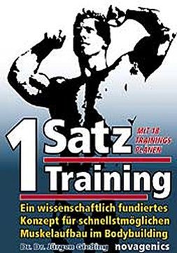 portada Ein-Satz Training: Ein Wissenschaftlich Fundiertes Konzept für Schnellstmöglichen Muskelaufbau im Bodybuilding (in German)