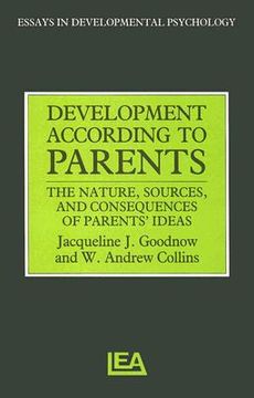 portada development according to parents: the nature, sources, and consequences of parents' ideas (en Inglés)