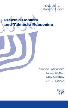 portada Platonic Realism and Talmudic Reasoning (en Hebreo)