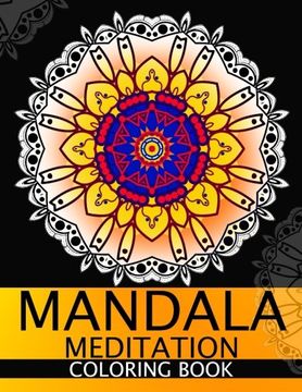 portada Mandala Meditation Coloring book: This adult Coloring book turn you to Mindfulness