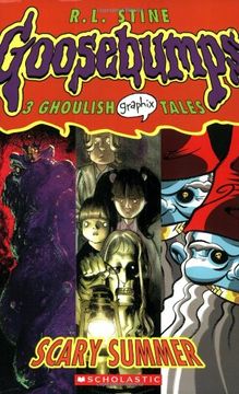 portada Scary Summer: 3 Ghoulish Tales (Goosebumps Graphix) (en Inglés)