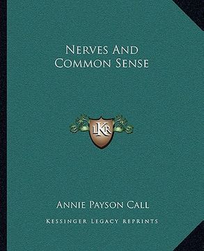 portada nerves and common sense (en Inglés)