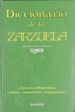 portada Diccionario de la Zarzuela