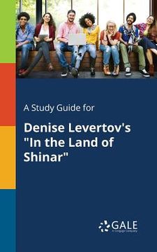 portada A Study Guide for Denise Levertov's "In the Land of Shinar" (en Inglés)