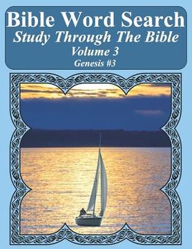 portada Bible Word Search Study Through The Bible: Volume 3 Genesis #3 (en Inglés)