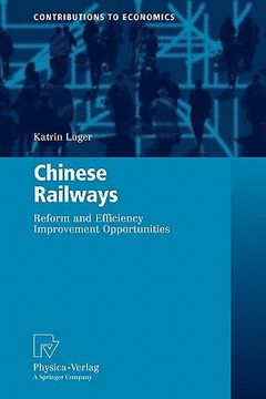 portada chinese railways: reform and efficiency improvement opportunities (en Inglés)