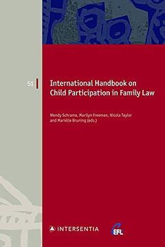 portada International Handbook on Child Participation in Family Law: Volume 51 (European Family Law) (en Inglés)