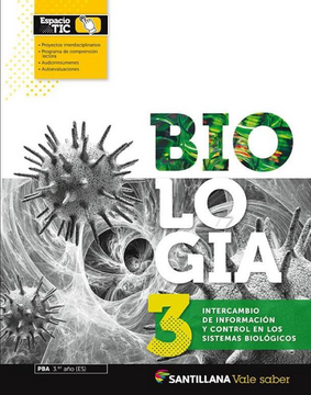 portada Biologia 3 Vale Saber (in Spanish)