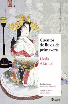 portada Cuentos de Lluvia de Primavera (Ne) (Maestros de la Literatura Japonesa)