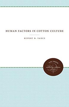 portada Human Factors in Cotton Culture (en Inglés)