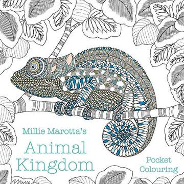 portada Millie Marotta's Animal Kingdom Pocket Colouring (en Inglés)