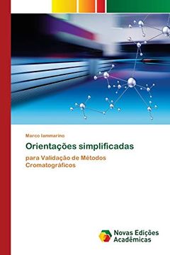 portada Orientações Simplificadas: Para Validação de Métodos Cromatográficos (en Portugués)
