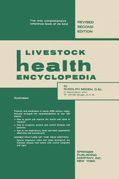 portada Livestock Health Encyclopedia (en Inglés)