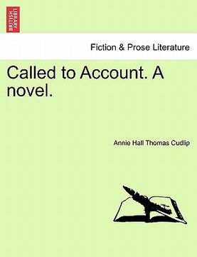 portada called to account. a novel. (en Inglés)