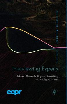 portada Interviewing Experts (Ecpr Research Methods) (in English)