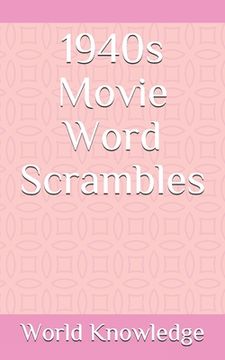 portada 1940s Movie Word Scrambles (en Inglés)