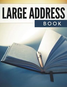 portada Large Address Book (en Inglés)