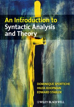 portada An Introduction to Syntactic Analysis and Theory 
