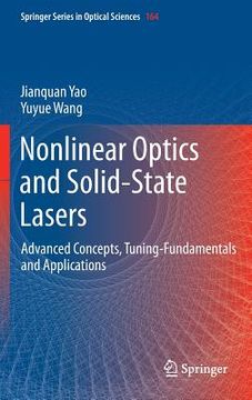portada nonlinear optics and solid-state lasers: advanced concepts, tuning-fundamentals and applications