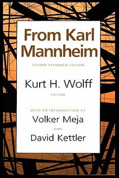 portada from karl mannheim: second expanded edition.