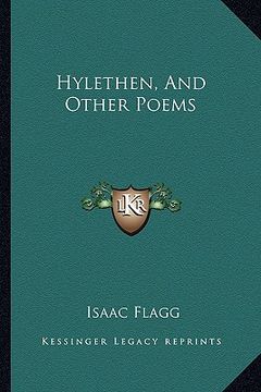 portada hylethen, and other poems (en Inglés)