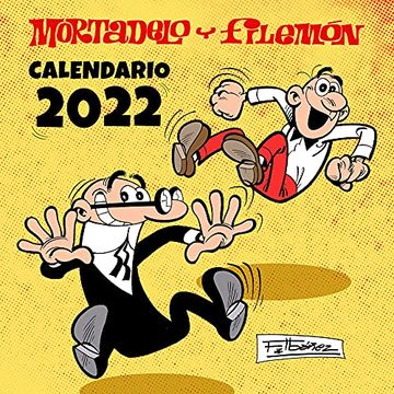 portada Calendario Mortadelo y Filemón 2022 (Bruguera Clásica)