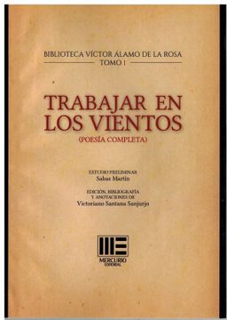 portada Trabajar en los Vientos (Poesia Completa) (in Spanish)